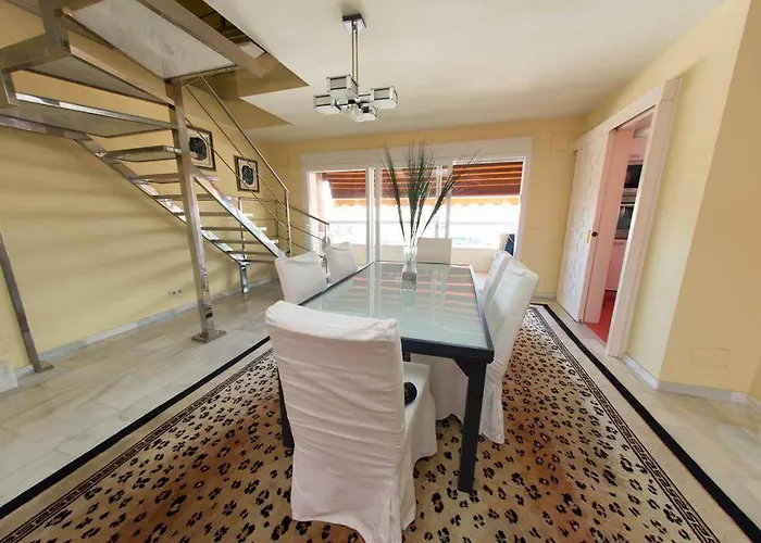 Apartment Penthouse With Private Pool, Hot Tub Jacuzzi With Sea Views And Chill-out Zone, Close To The Sea