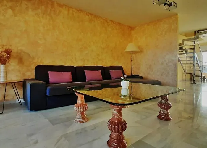 Apartment Penthouse With Private Pool, Hot Tub Jacuzzi With Sea Views And Chill-out Zone, Close To The Sea