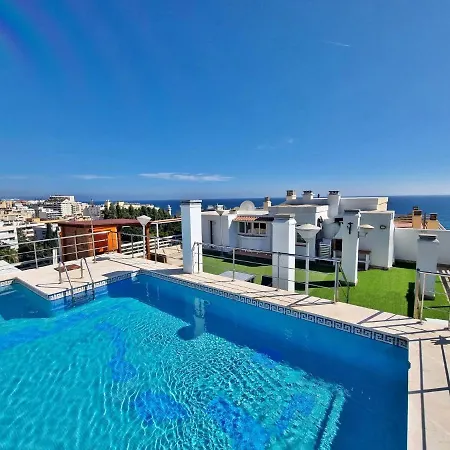 Penthouse With Private Pool, Hot Tub Jacuzzi With Sea Views And Chill-out Zone, Close To The Sea *